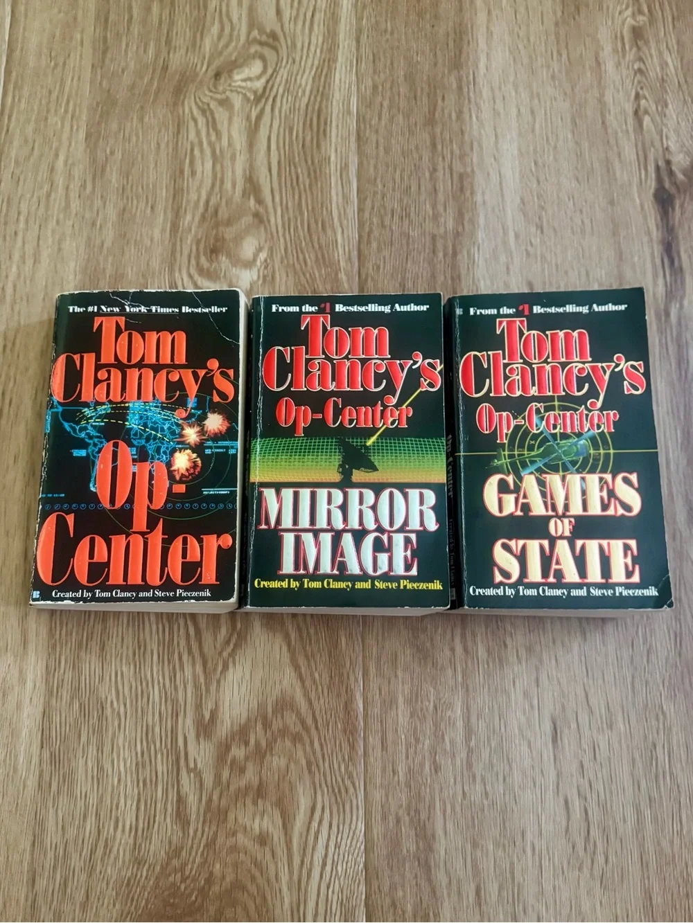 Tom Clancy’s Op-Center Series Books 1-3 Op-Center, Mirror Image, Games of State